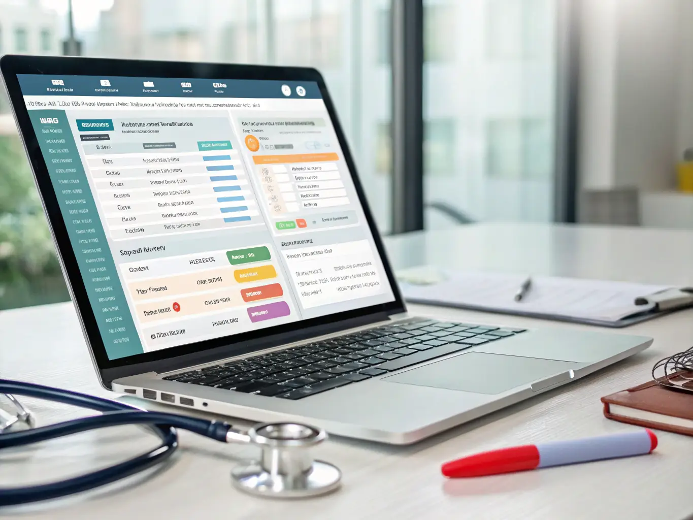 A screenshot of an EMR interface with AI-powered suggestions and data prompts, showcasing Charti's EMR Assistance feature.